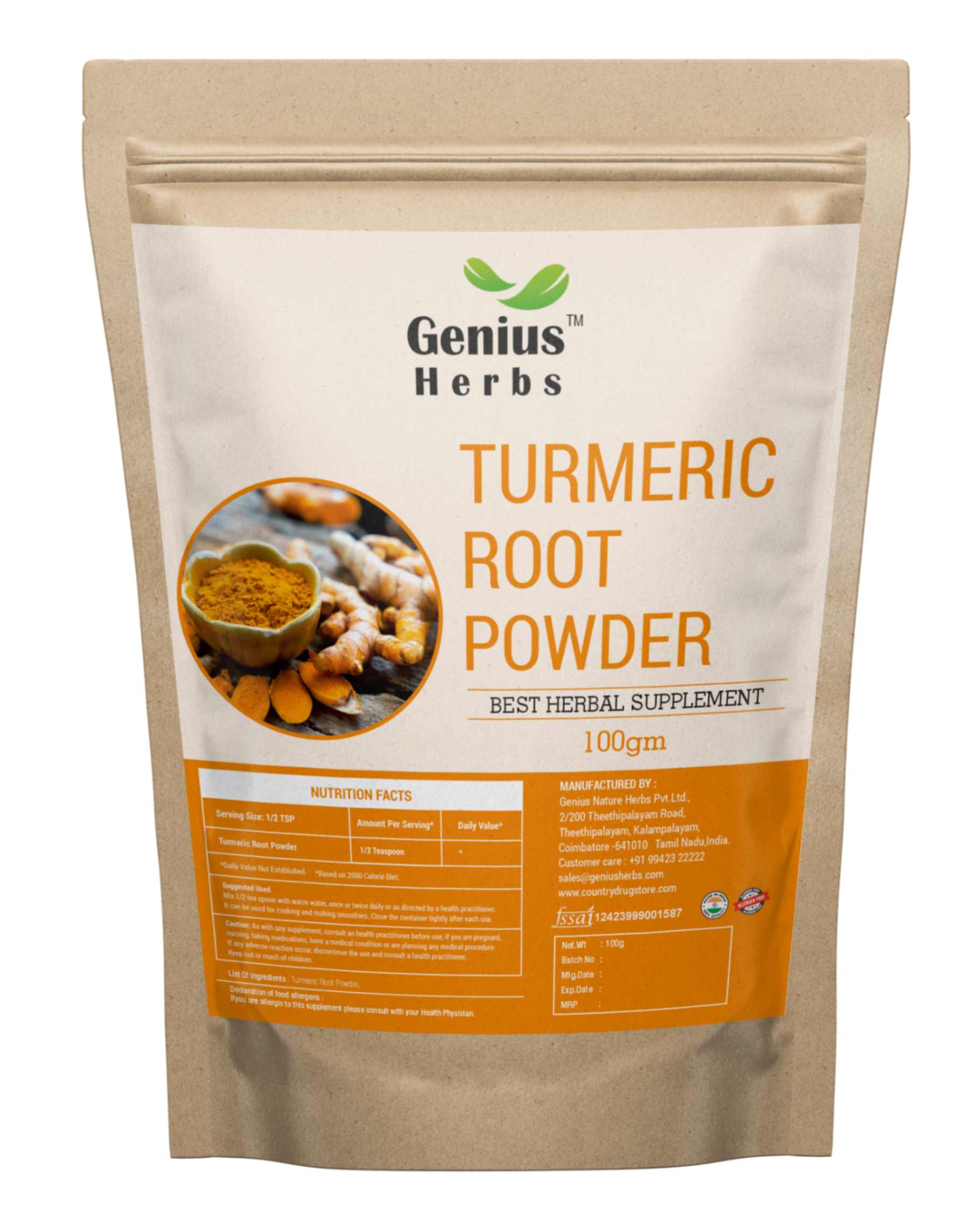 Turmeric Powder  Wholesale Manufacturer & Supplier in India